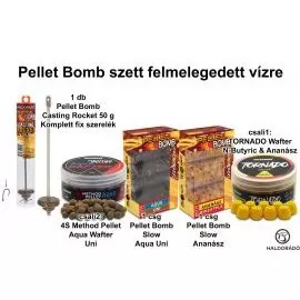 HALDORÁDÓ Nyári recept 11 - Pellet Bomb szett felmelegedett vízre