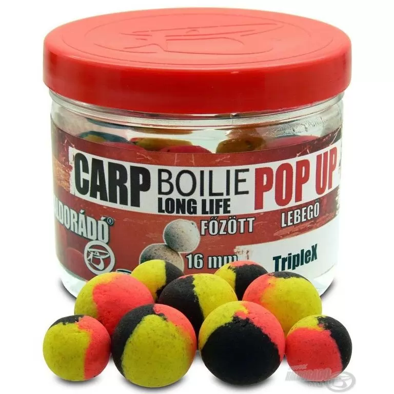 HALDORÁDÓ Pop Up főzött csalizó bojli - TripleX 16-20 mm