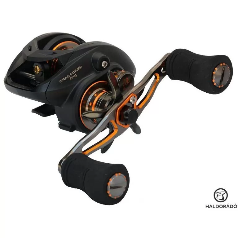 HALDORÁDÓ Predator Gold Zone Baitcast T120L erős univerzális multiplikátoros pergető orsó / 2