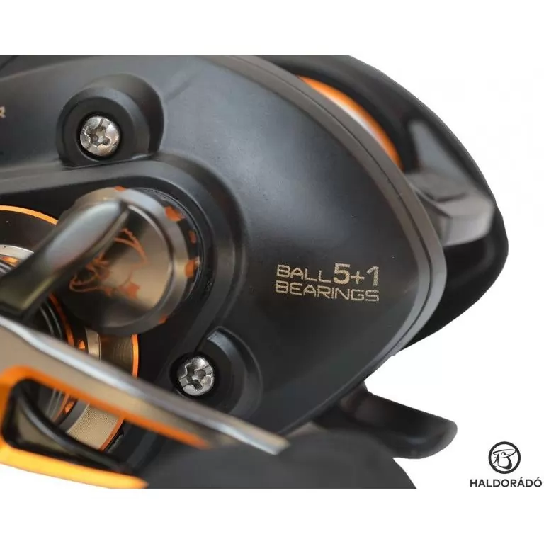 HALDORÁDÓ Predator Gold Zone Baitcast T120L erős univerzális multiplikátoros pergető orsó / 7