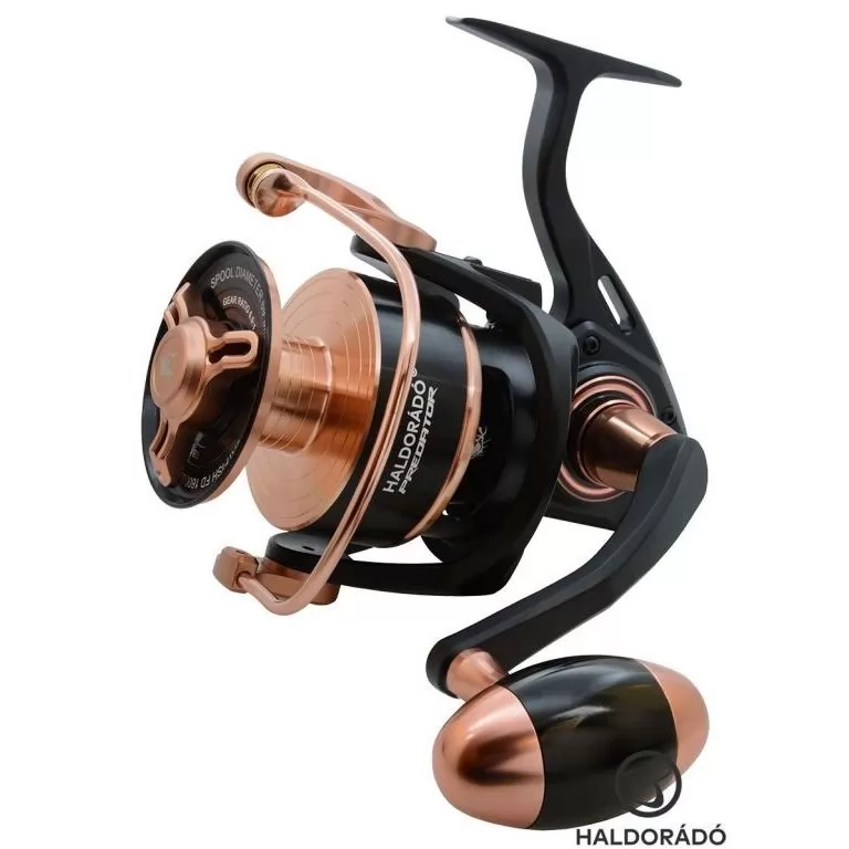 HALDORÁDÓ Predator Metal Catfish FD 16000XXH brutál erős harcsázó orsó díszdobozban, pótdobbal / 2