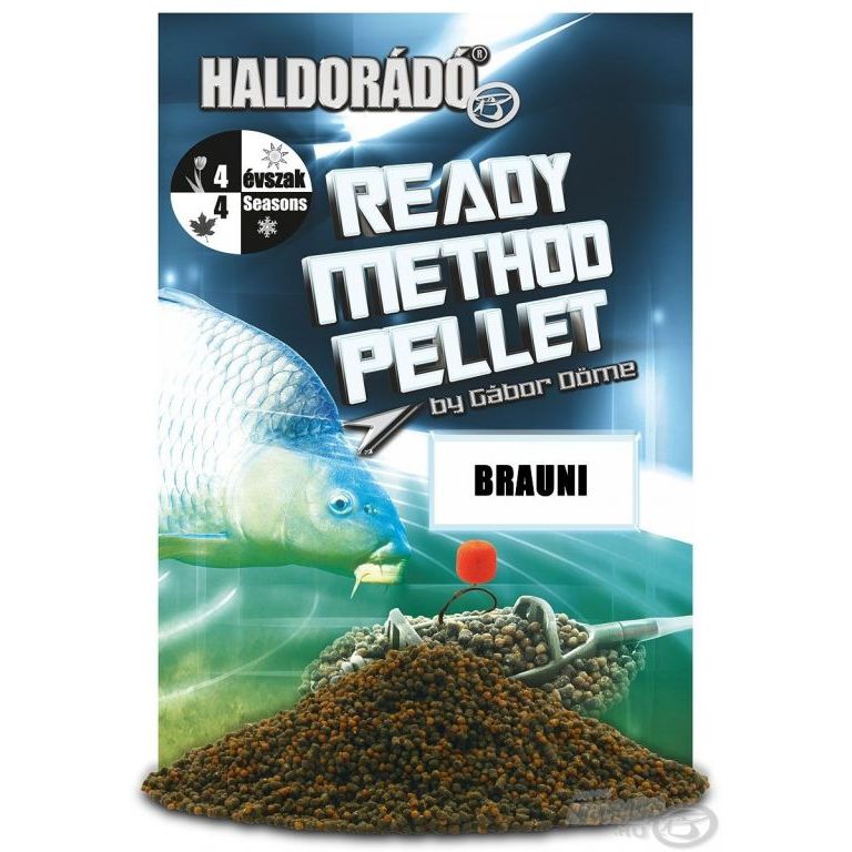 HALDORÁDÓ Ready Method Pellet - Brauni