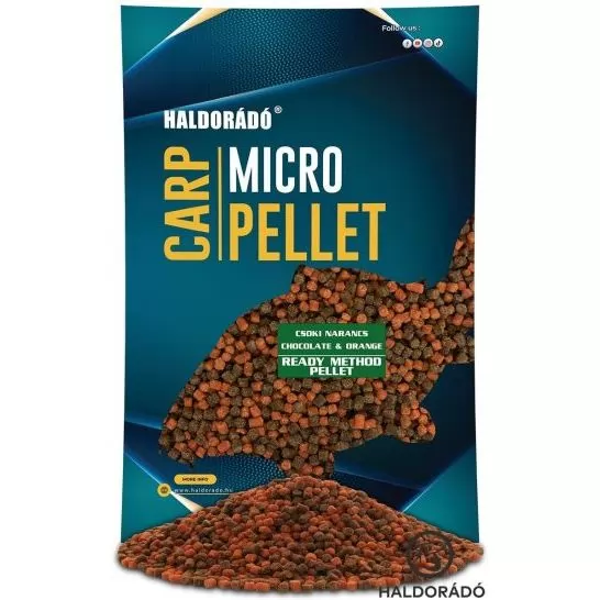 HALDORÁDÓ Ready Method Pellet - Csoki Narancs