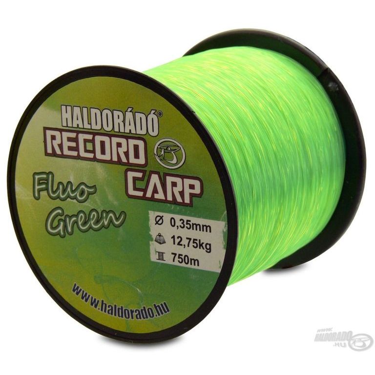 HALDORÁDÓ Record Carp Fluo Green 0,40 mm / 700 m