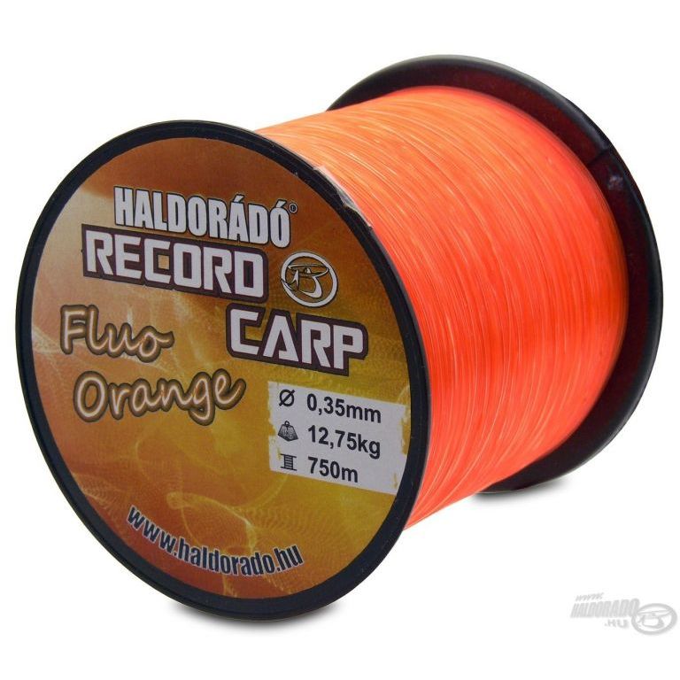 HALDORÁDÓ Record Carp Fluo Orange 0,22 mm / 900 m