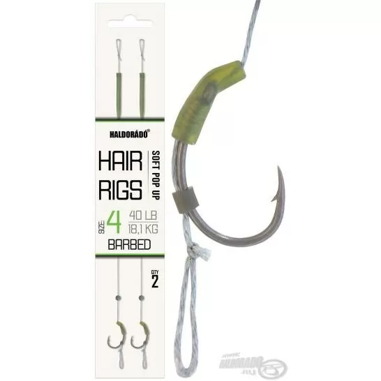 HALDORÁDÓ Soft Pop Up Hair Rigs - 4