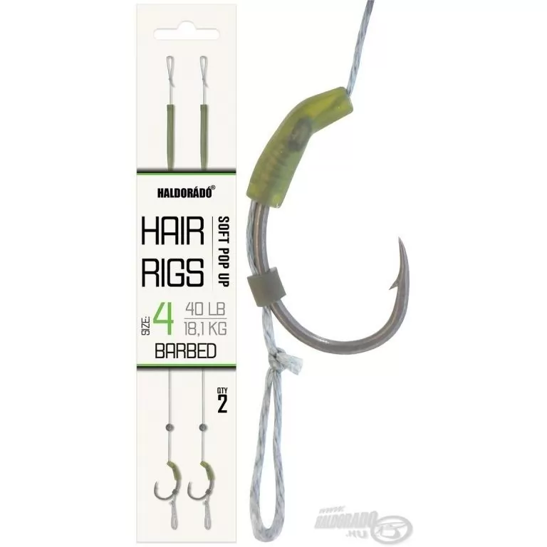 HALDORÁDÓ Soft Pop Up Hair Rigs - 4 / 1