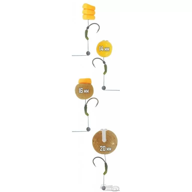 HALDORÁDÓ Soft Pop Up Hair Rigs - 6 / 2