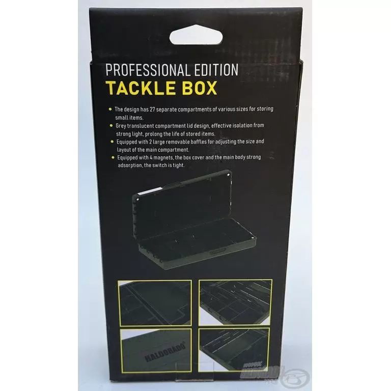 HALDORÁDÓ Tackle Box - Pontyos aprócikk tartó doboz / 8