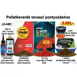 HALDORÁDÓ Tavaszi recept 4 - Pelletkeverék tavaszi pontyozáshoz