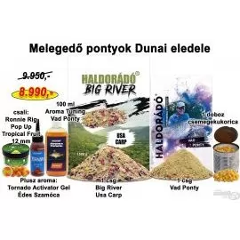 HALDORÁDÓ Tavaszi recept 8 - Melegedő pontyok Dunai eledele