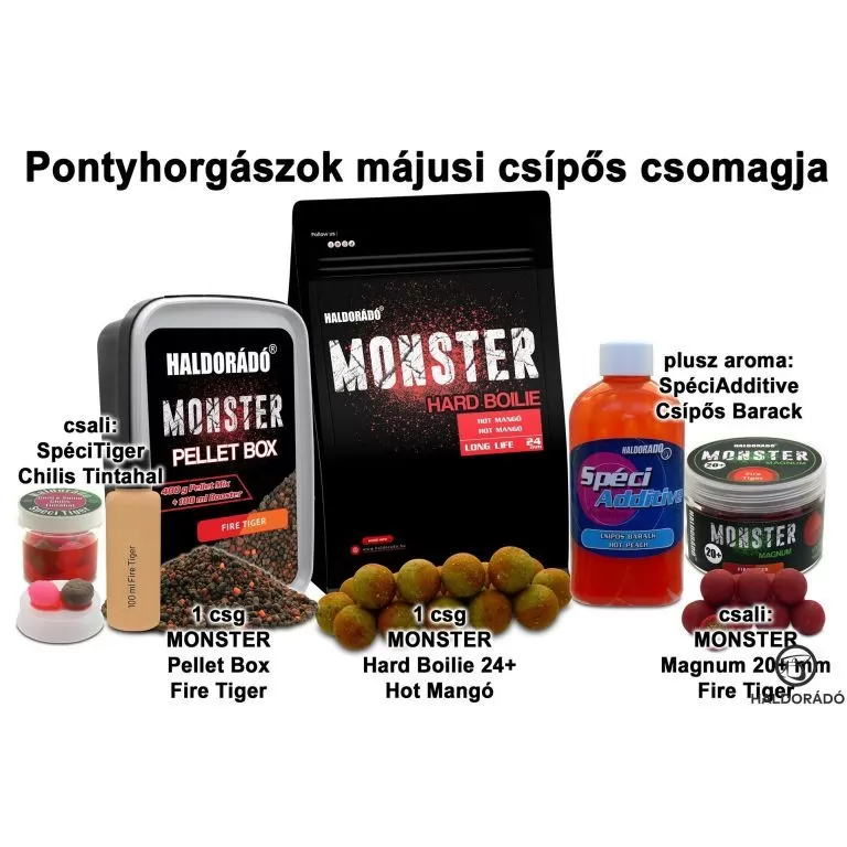 HALDORÁDÓ Tavaszi recept 8 - Pontyhorgászok májusi csípős csomagja / 1