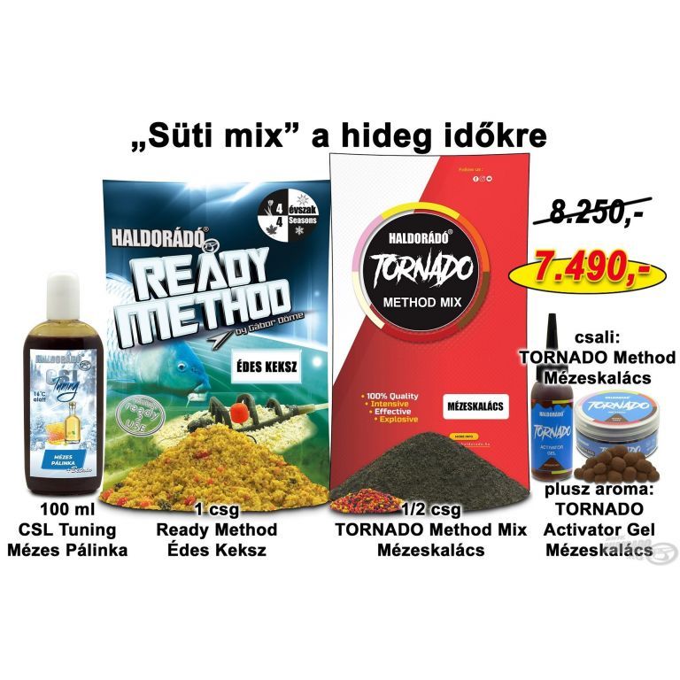 HALDORÁDÓ Téli recept 4 - „Süti mix” a hideg időkre