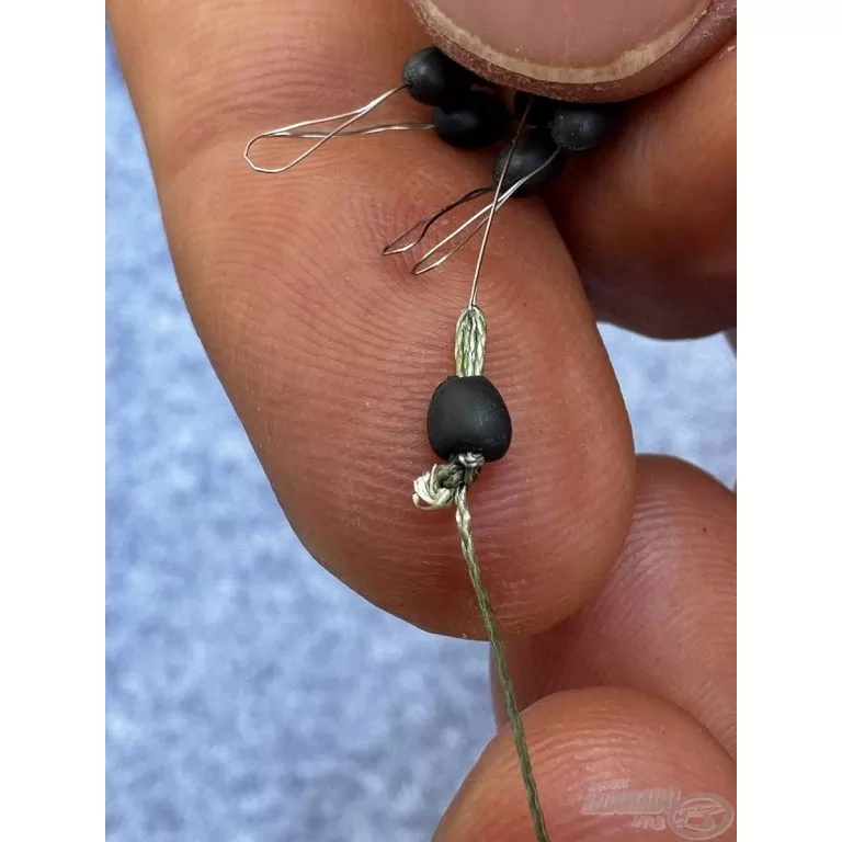 HALDORÁDÓ Tungsten Oval Bead 4 mm - Volfrám horogelőke súlyozó és gumi ütköző / 3