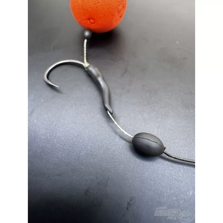 HALDORÁDÓ Tungsten Oval Bead 4 mm - Volfrám horogelőke súlyozó és gumi ütköző / 8