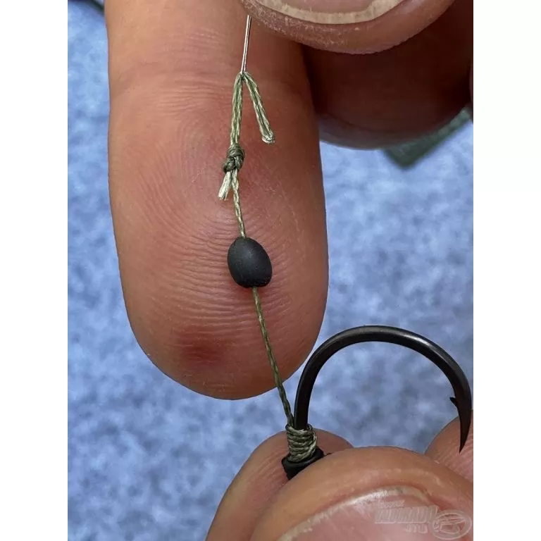 HALDORÁDÓ Tungsten Oval Bead 6 mm - Volfrám horogelőke súlyozó és gumi ütköző / 4