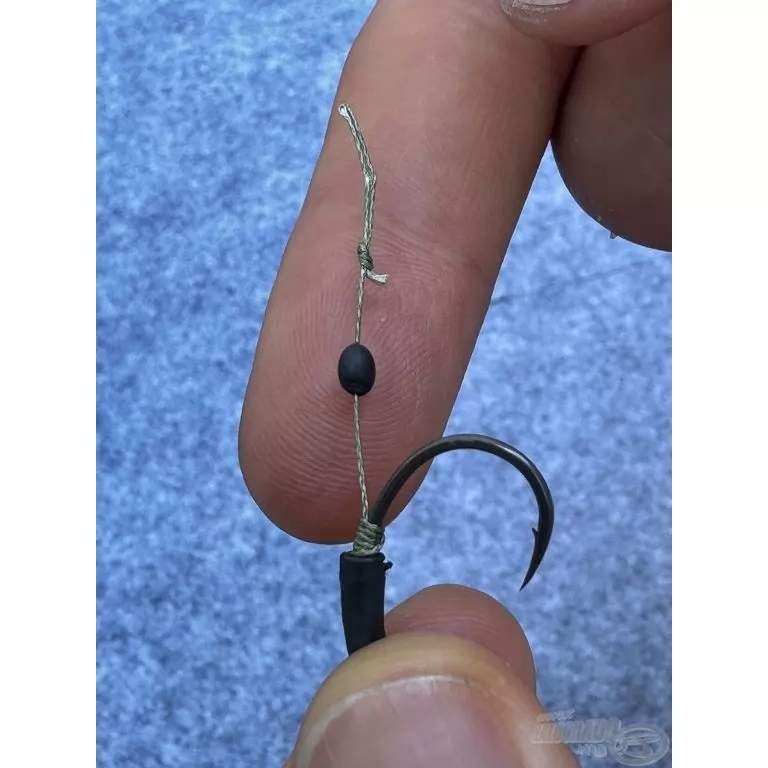 HALDORÁDÓ Tungsten Oval Bead 8 mm - Volfrám horogelőke súlyozó és gumi ütköző / 5
