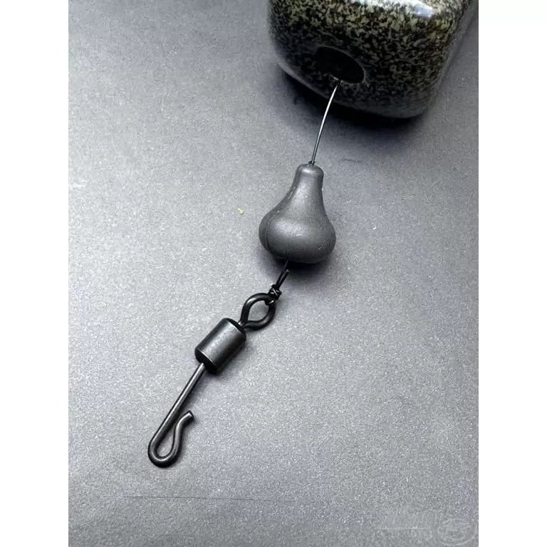 HALDORÁDÓ Tungsten Swivel Beads Small - Volfrám végszerelék megütköztető gumi adapter / 7