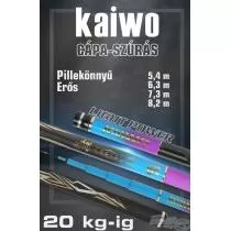 KAIWO Cápa-szúrás 5,4 m LE - pillekönnyű és erős spiccbot maximum 20 kg-os halakig