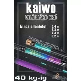 KAIWO Világjáró erő - 6,3 m XP - extra erős spiccbot maximum 40 kg-os halakig