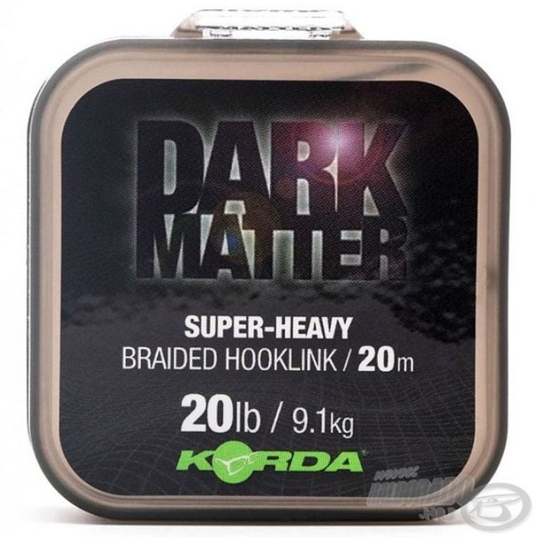 KORDA Dark Matter Super Heavy Braid 20 Lbs