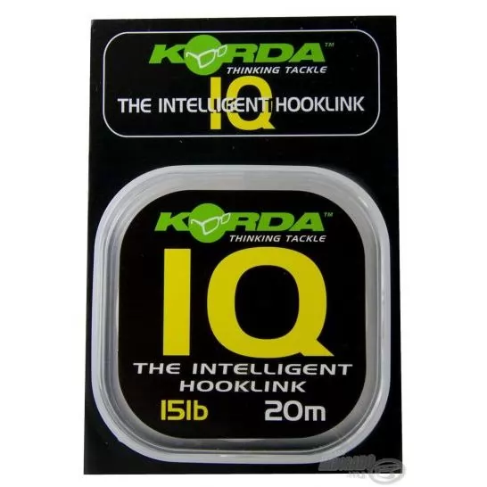 KORDA IQ fluorocarbon előkezsinór 20 Lbs