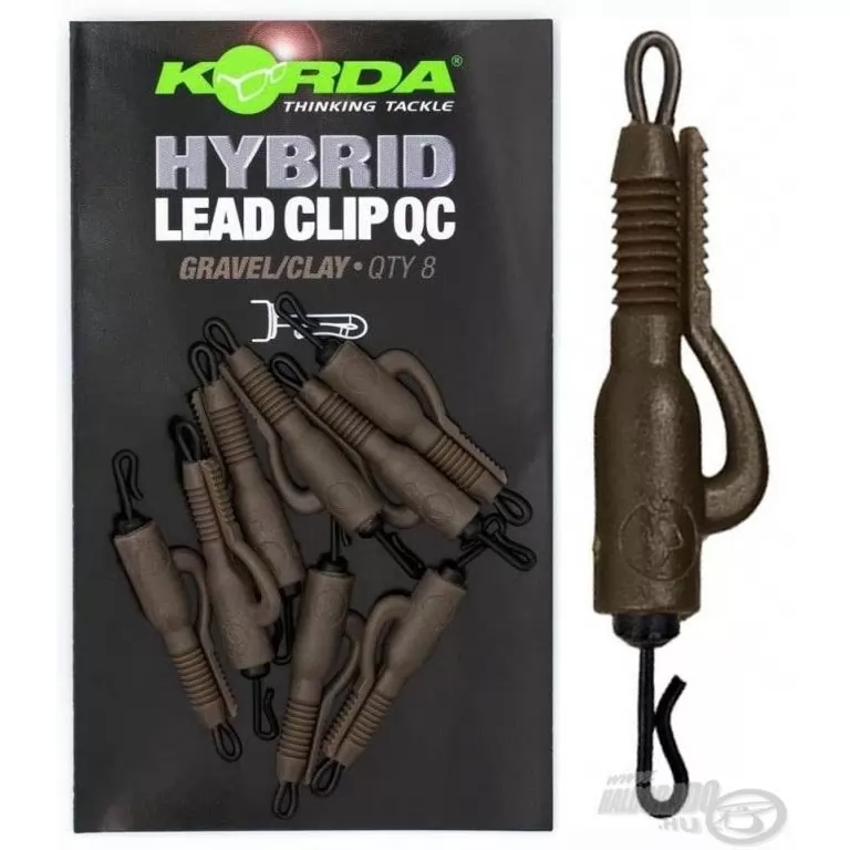 KORDA QC Hybrid Lead Clip Gravel / 1