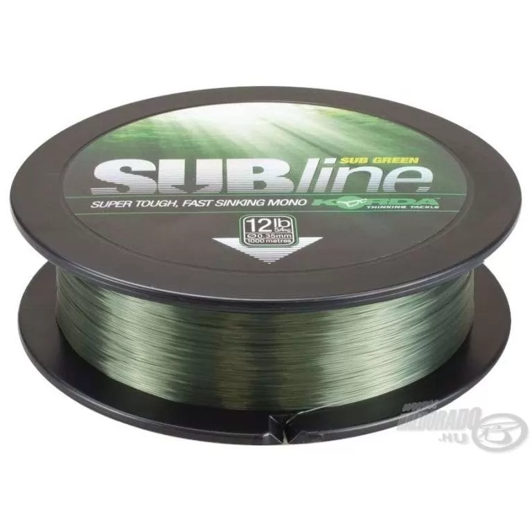 KORDA Subline Ultra Tough green 1000 m - 10 Lbs / 1