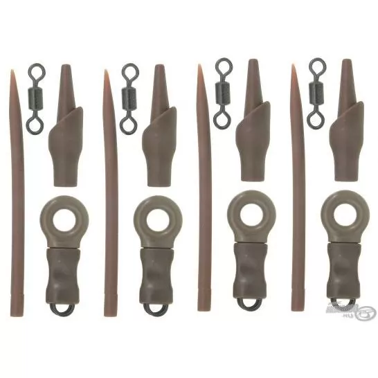 KORUM Feeder végszerelék - Running Rig Kit barna