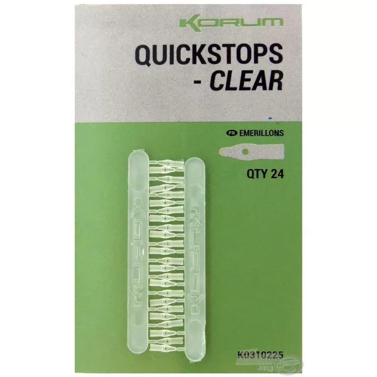 KORUM Quickstops Clear / 1