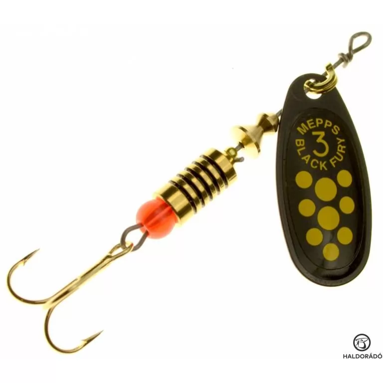 Mepps Black Fury 3 - Jaune fekete / 1