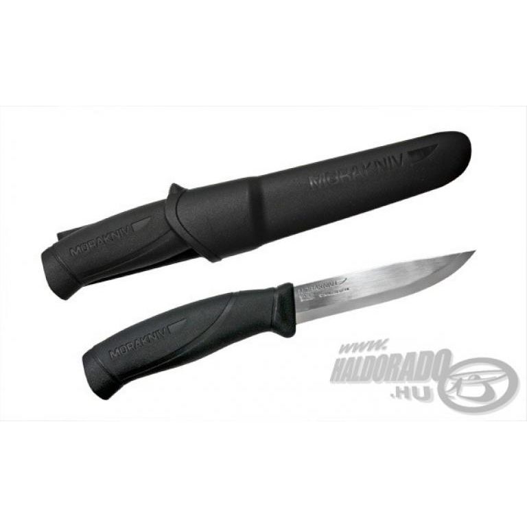 MORA Companion High Carbon fekete kés 22 cm