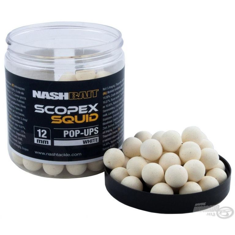 NASH Scopex Squid Pop Up 12 mm White