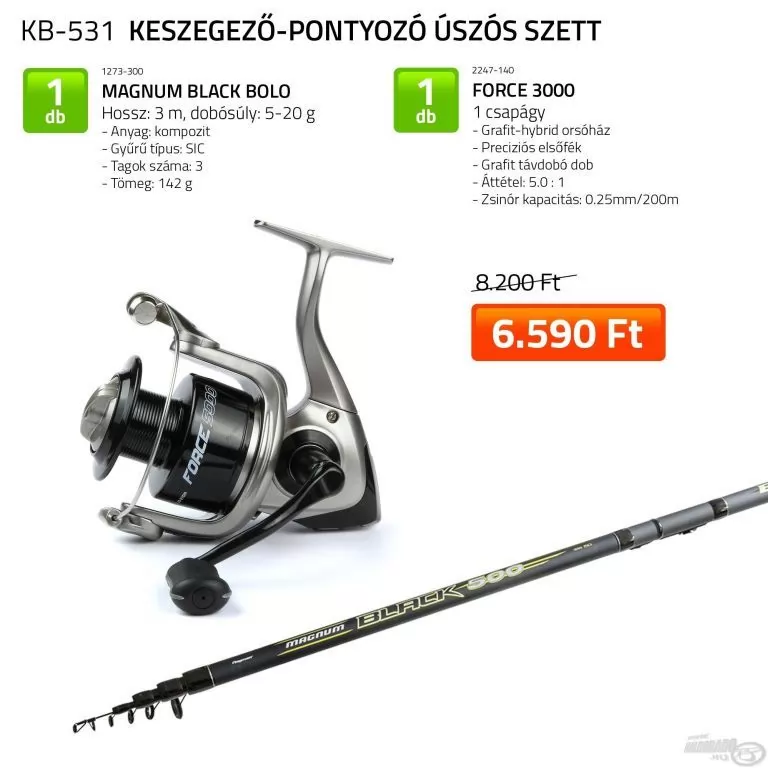 NEVIS Keszegező-pontyozó úszós szett (KB-531) / 1