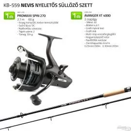 NEVIS Nyeletős Süllőző szett (KB-559)