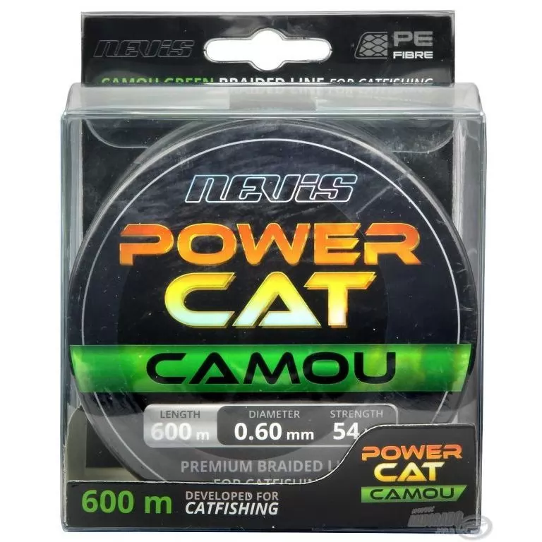 NEVIS Powercat Braid 600 m - 0,45 mm