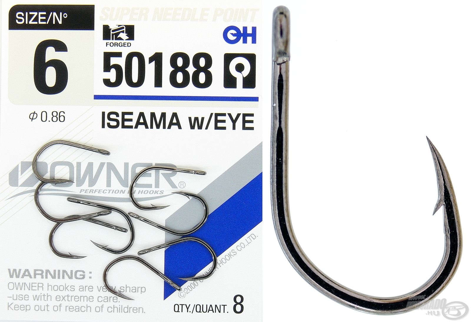 Hooks Owner ISEAMA BLACK EYE 50188