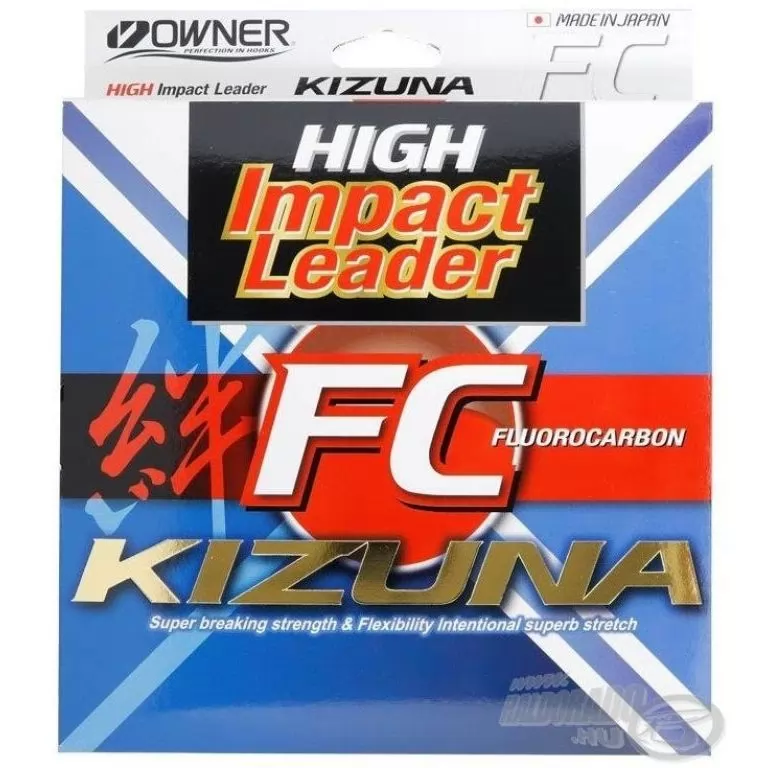 OWNER Kizuna High Impact Leader Fluorocarbon 50 m - 0,29 mm / 1