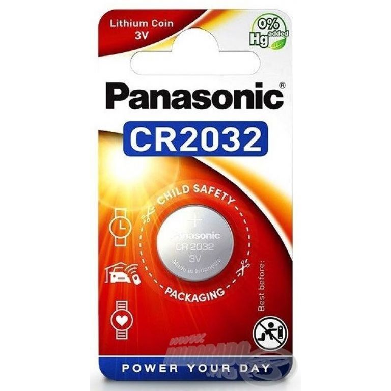 PANASONIC CR2032 laposelem 3 V-os