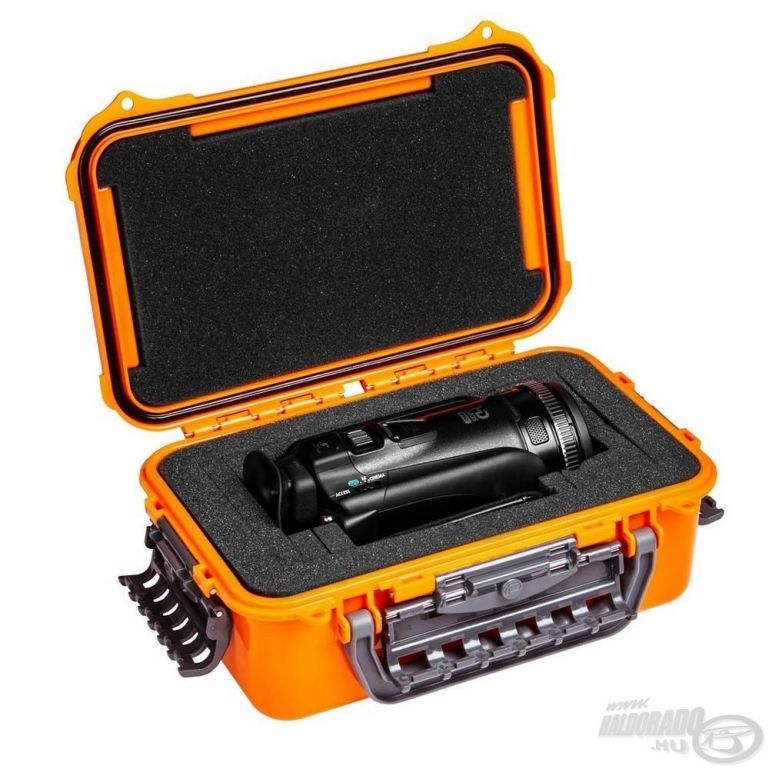 PLANO Waterproof ABS Electronic Case Orange Large PNP Foam