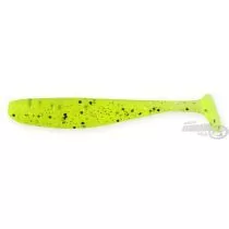 REIVA Flash Shad 10 cm - Fluo-Zöld Flitter