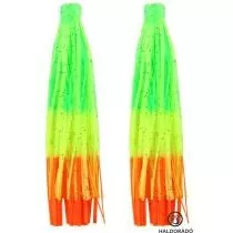 REIVA Silicon Skirt 9 cm - Tricolor