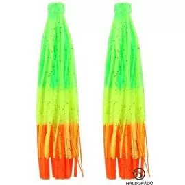 REIVA Silicon Skirt 9 cm - Tricolor