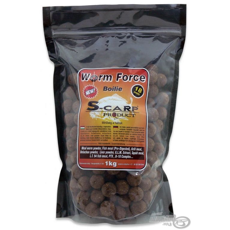 S-Carp Product SC Worm Force 18 mm