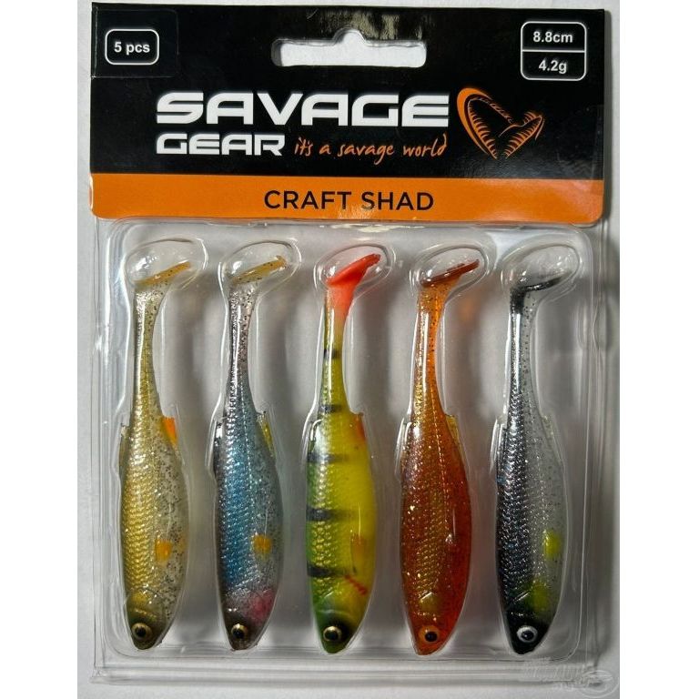 SAVAGE GEAR Craft Shad 8,8 cm - Clear Water Mix