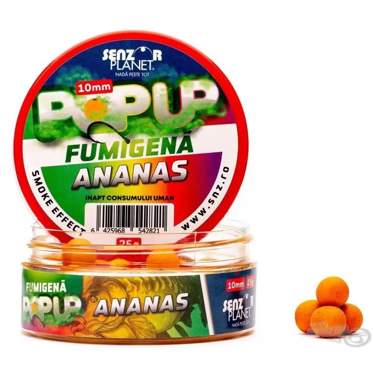 Senzor Planet Pop-Up Smoke 10 mm - Ananász / 1