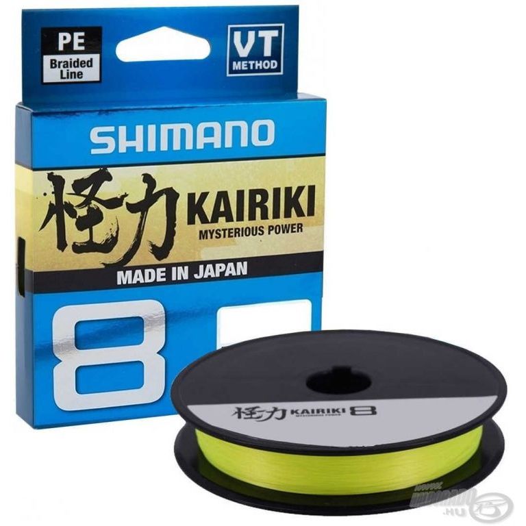 SHIMANO Kairiki 8 150 m - 0,10 mm Yellow