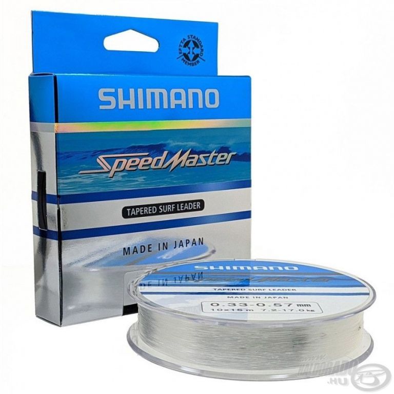 SHIMANO Speedmaster Surf Tapered Line Clear 10x15 m - 0,23-0,57 mm