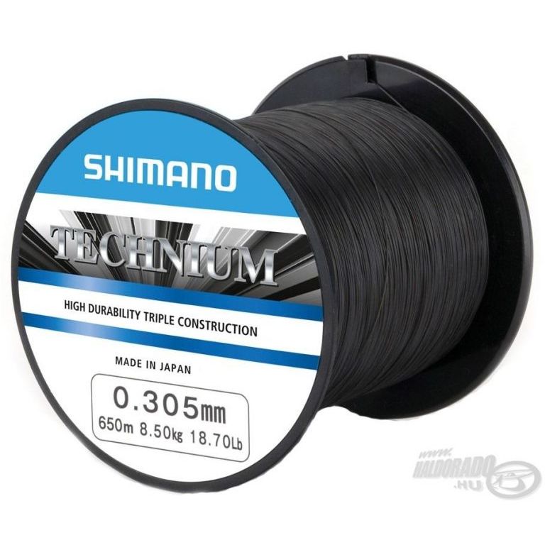 SHIMANO Technium Line Grey 1100 m - 0,305 mm