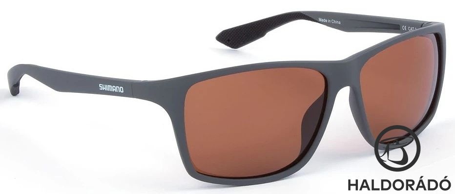 SHIMANO Technium Matte Dark Grey & Copper napszemüveg | Haldorádó Webáruház